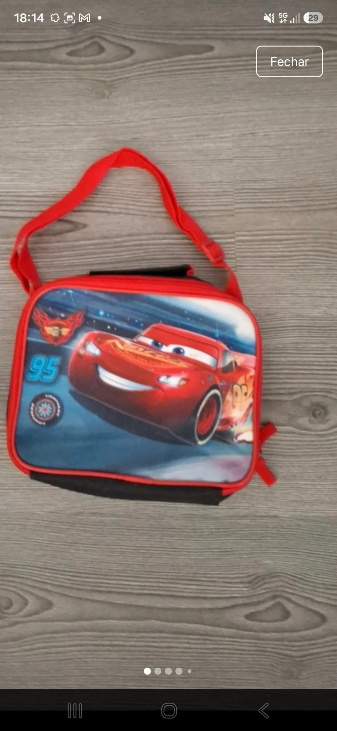 Lancheira Faísca Disney Pixar – photo 4